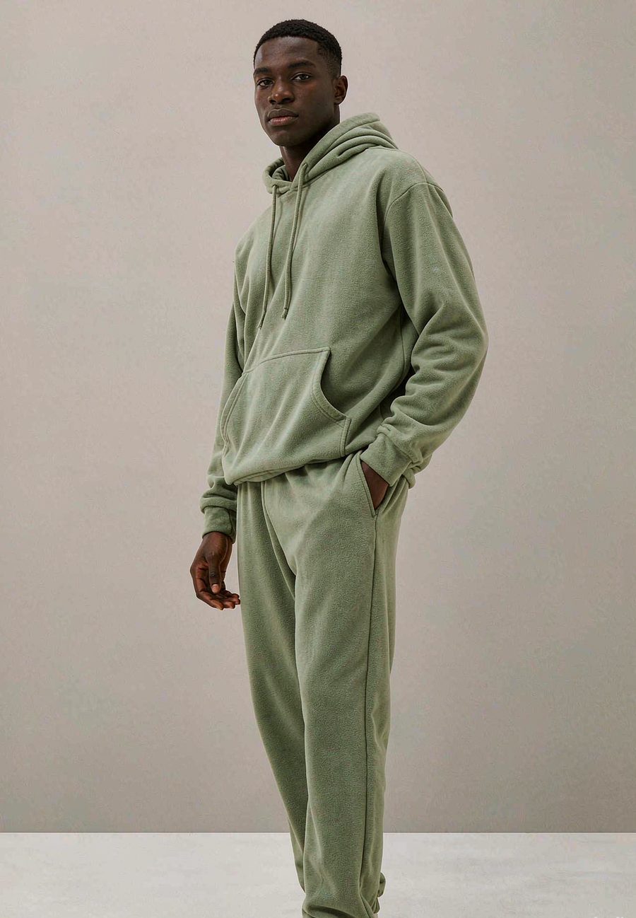 "Matcha" Sweat Set in Sage - Sage