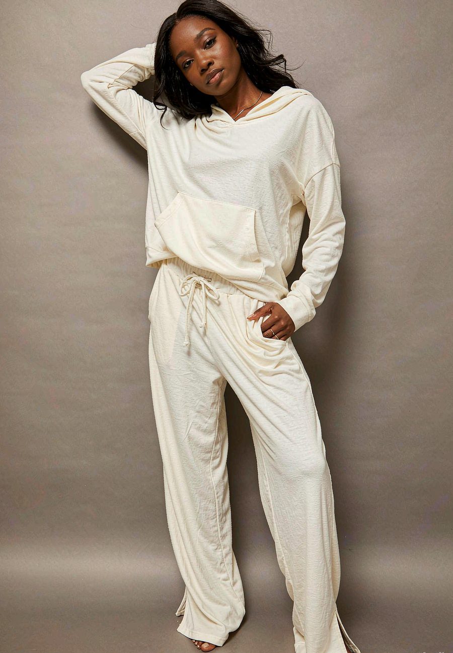 "Cloud Nine" Set in Off White - Off White